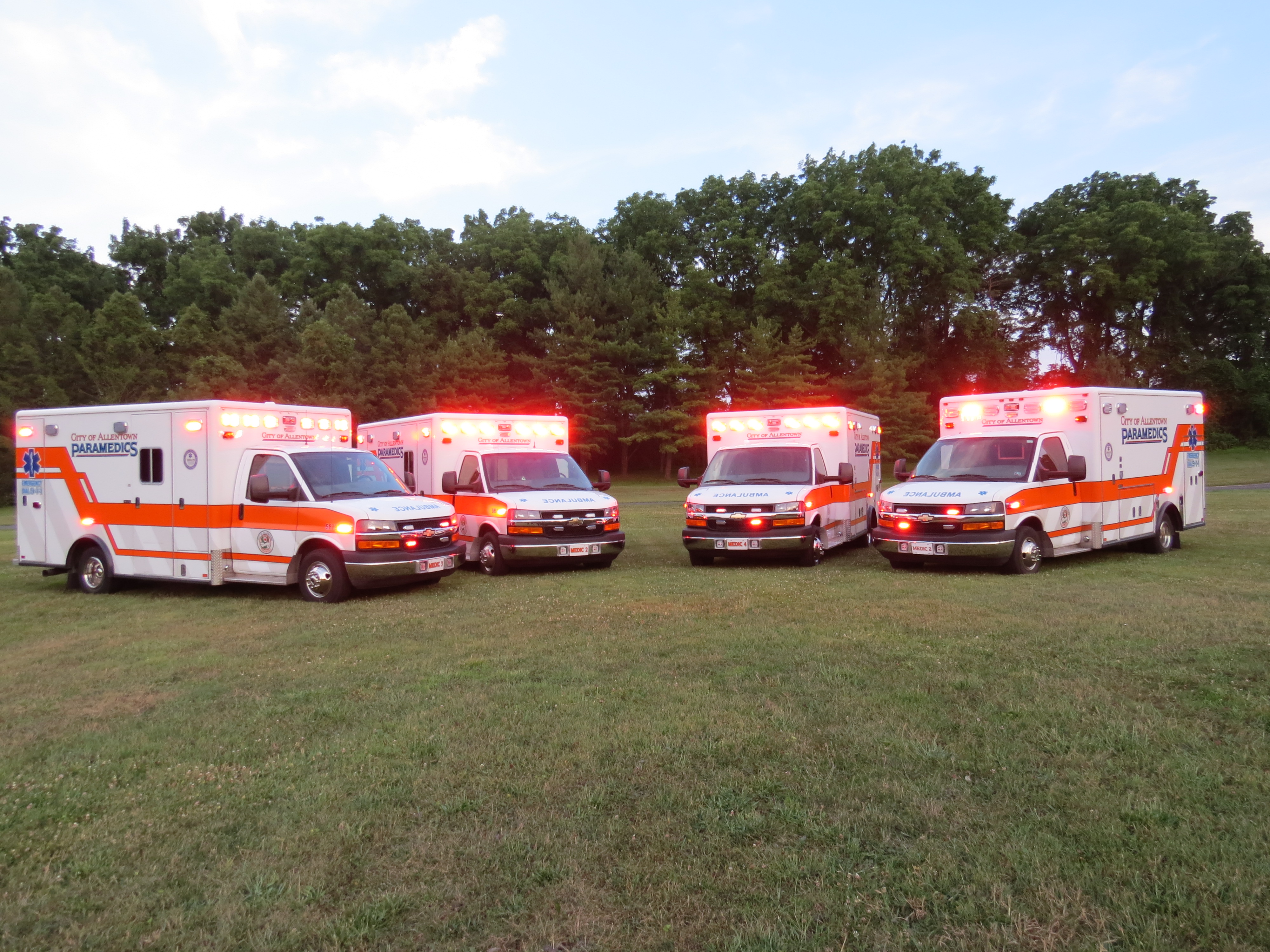 Horton EMS Ambulance fleet.